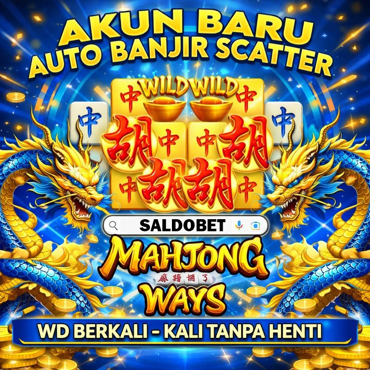 SALDOBET : Bandar Slot Online Terpercaya dengan Fitur Lengkap dan Bonus Menarik